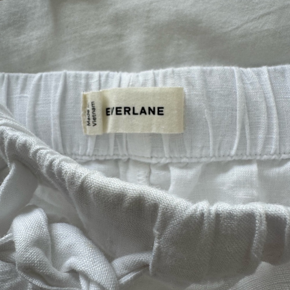 Everlane The Drawstring Boxer Short in Linen - Picture 4 of 7